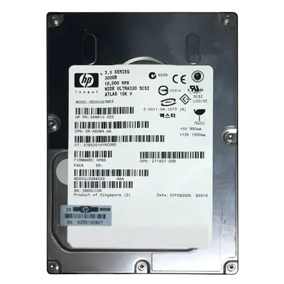 3R-A5094-AA HP 300GB Ultra-320 SCSI 10000 3.5-inch Hard Drive