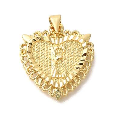 Rack Plating Brass Pendants