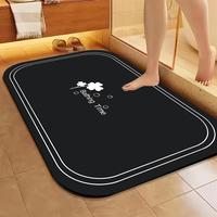Non-slip Bath Mat, Super Absorbent Floor Mat, Diatomaceous Earth Bath Mat, Fast Drying Soft Mat for Bathroom, Shower, Bathtub...