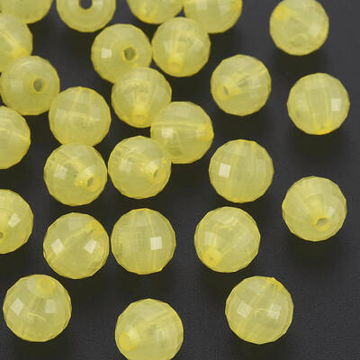 Transparent Acrylic Beads