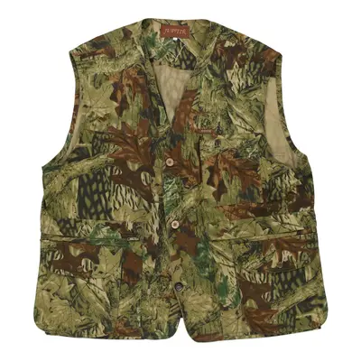 Jupiter Camo Gilet - 4XL Green Cotton