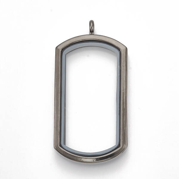 Alloy Magnetic Locket Big Pendants