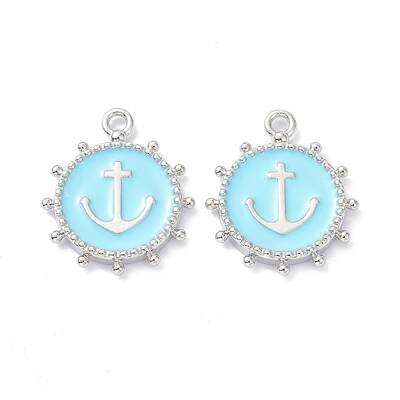 Eco-Friendly Stainless Steel Enamel Pendants