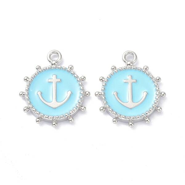 Eco-Friendly Stainless Steel Enamel Pendants