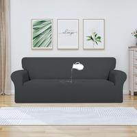 PureFit Waterproof Couch Cover Slipcovers for Sofas - Stretch Non Slip Fleece Sofa Covers Washable, Leakproof Furniture Prote...