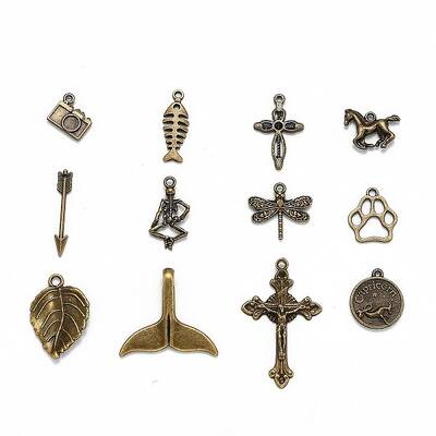 Tibetan Style Alloy Pendants