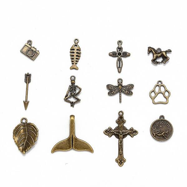 Tibetan Style Alloy Pendants