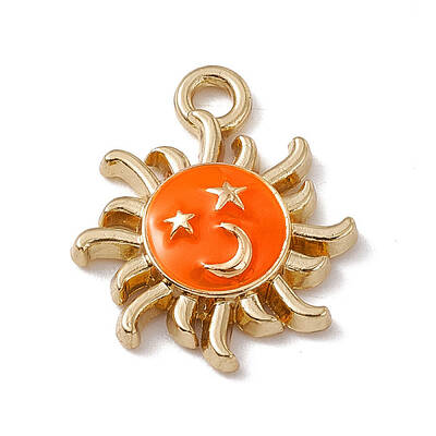 Alloy Enamel Pendants