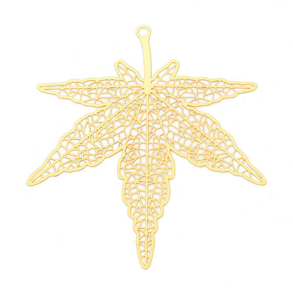 Brass Filigree Big Pendants