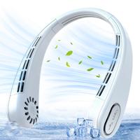 Portable Neckband Cooling Fan, USB Rechargeable Hands Free Neckband Cooling Fan, Rechargeable Personal Fan, Mini Air Conditio...