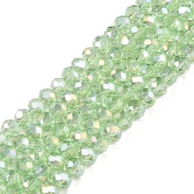 Electroplate Glass Beads Strands