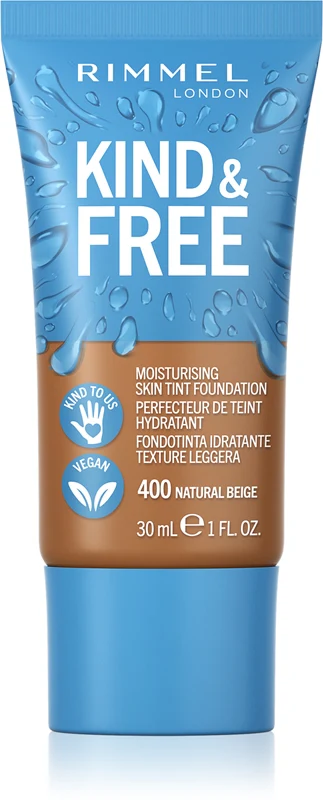 Rimmel London Kind e Free Skin Tint Foundation 400-Natural Beige
