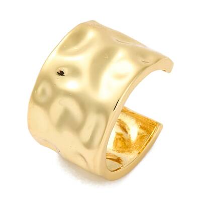 Rack Plating Brass Open Cuff Rings