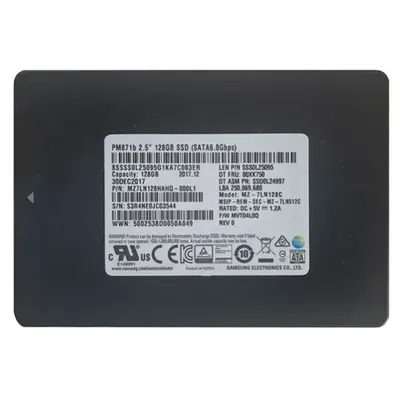 00XK750 Lenovo 128GB SATA 6Gb/s 2.5-Inch Solid State Drive