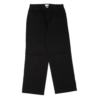 CALVIN KLEIN JEANS Womens Trousers Black Loose Straight W30 L27