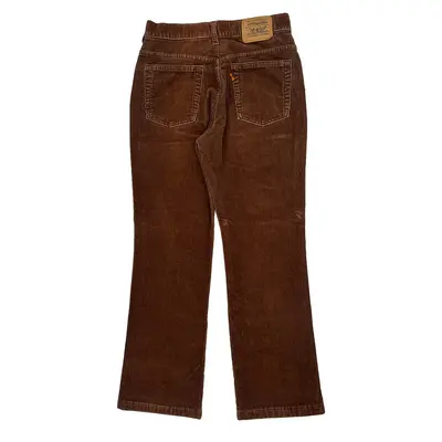 Levis Cord Trousers - 28? Waist Brown Corduroy