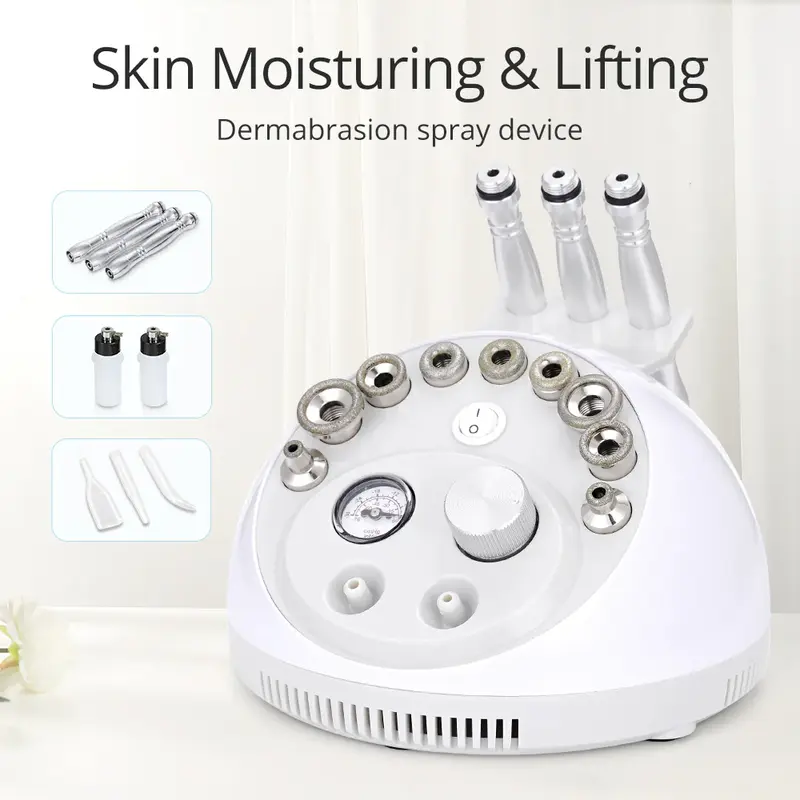 Skin Rejuvenation 3 in 1 Diamond Dermabrasion Face Care Machine for Spa Salon Studio Home Use | MS-22P3