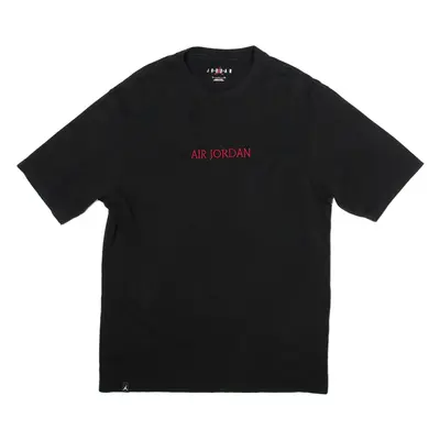 AIR JORDAN Mens T-Shirt Black S