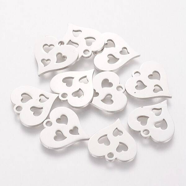 Non-Tarnish 304 Stainless Steel Charms