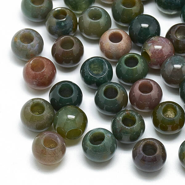 Natural Indian Agate Beads
