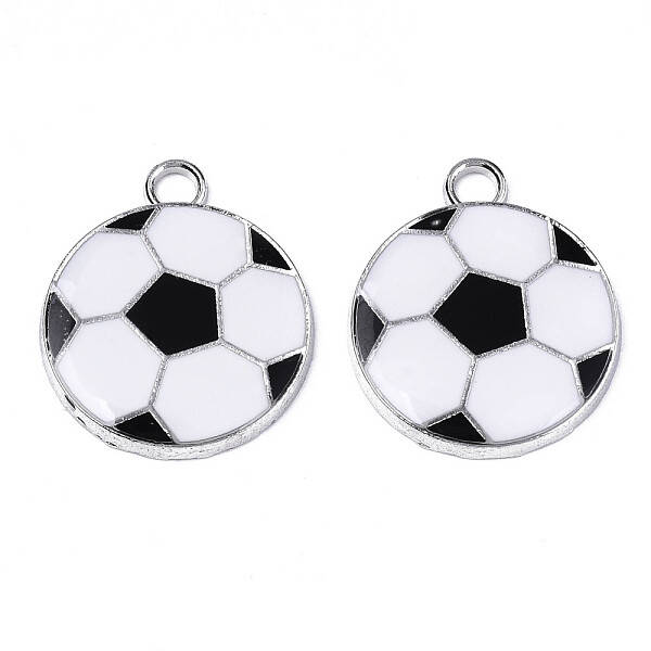 Eco-Friendly Alloy Enamel Hollow Pendants
