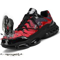 Steel Toe Shoes for Men Women Indestructible Work Shoes Lightweight Steel ToeSneakers Non Slip Safety Shoes PunctureProof Com...