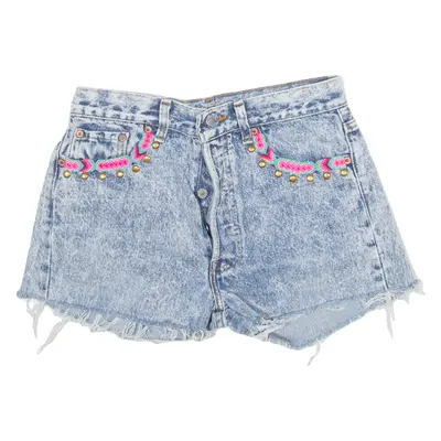 LEVI'S Womens Denim Shorts Blue S W28