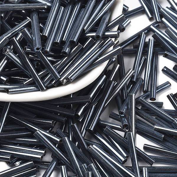 Glass Bugle Beads