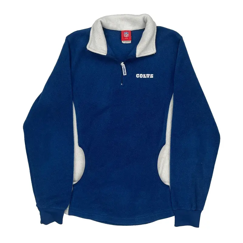 Indianapolis Colts Nfl Nfl Fleece - Large Blue Polyester