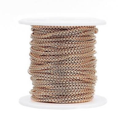 Ion Plating(IP) 304 Stainless Steel Box Chains