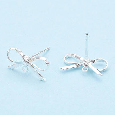 Brass Stud Earring Findings