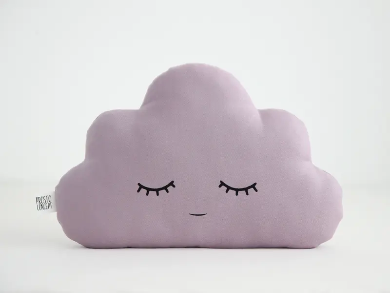 Dusty Lavender Small Cloud Pillow