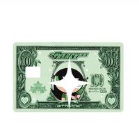 Butter Cup credit card skin decal for small chipped cards decor waterproof