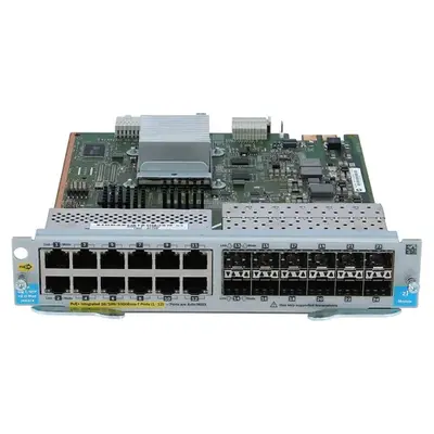HP J9637-61201 | 12 x Ports PoE+ 1000Base-T + 12 x Ports SFP V2 ZL Gigabit Ethernet Expansion Module