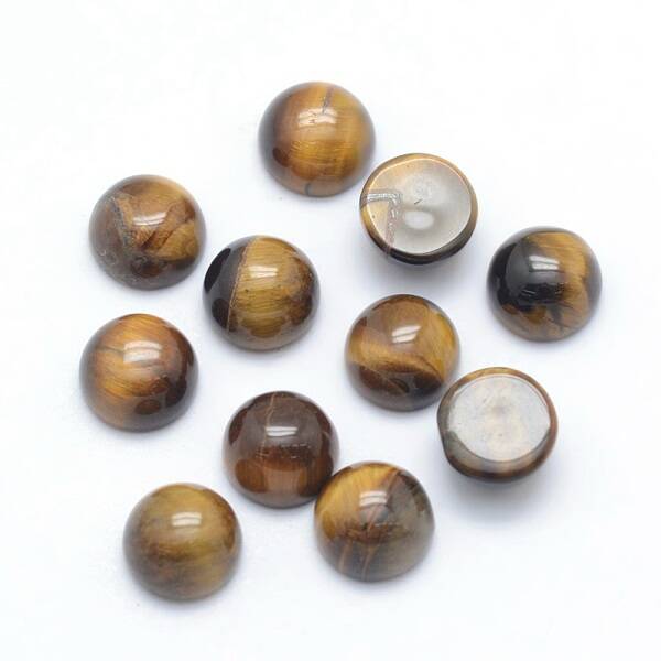 Natural Tiger Eye Cabochons