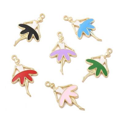 Alloy Enamel Pendants