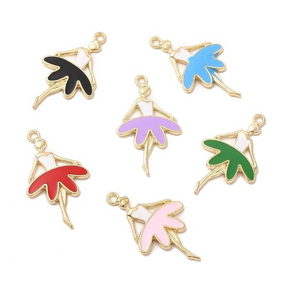 Alloy Enamel Pendants