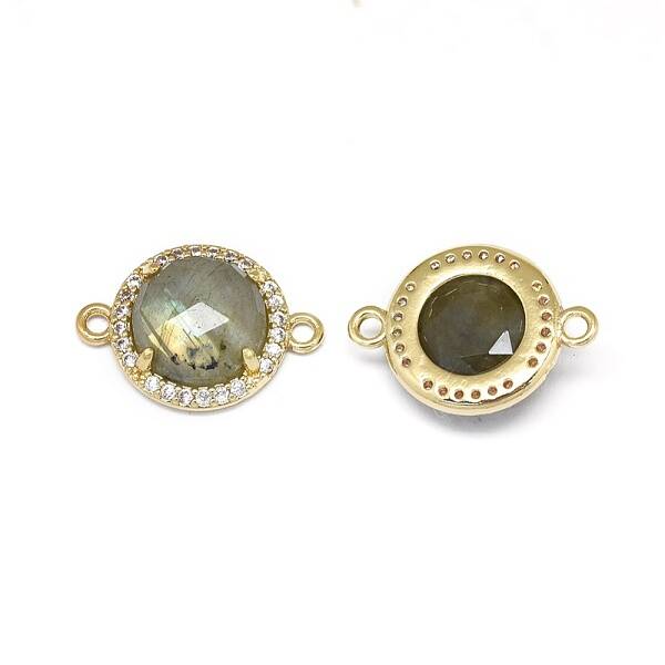 Natural Labradorite Links connectors