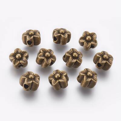 Tibetan Style Alloy Beads