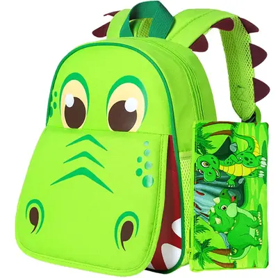 Dinosaur Backpack for Boys, Toddler Kids Preschool Bookbag, 12\