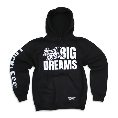 Big Dreams Hoodie | Black, Unisex Casual Hooded Sweatshirt