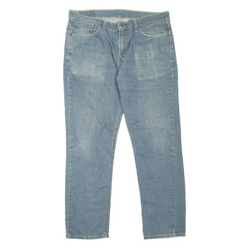 LEVI'S 511 Jeans Mens Blue Slim Straight Stone Wash W36 L32