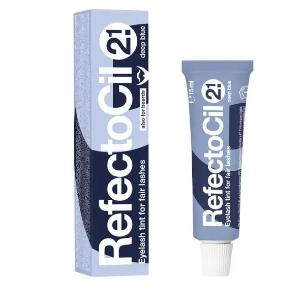 Refectocil Henna Gel Eyebrows and Eyelashes 15ml Deep Blue Long Lasting Effect