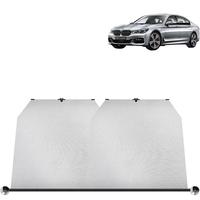 Newly upgraded version Retractable car Sun Shade Windshield, Visor for UV Rays and Heat Protection, 2 Pieces Collapsible Fron...