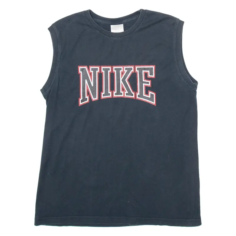NIKE Mens Vest Black Sleeveless M