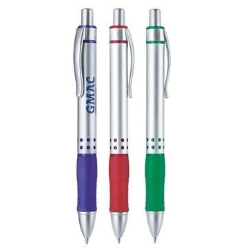 100 Customized Alita Ballpoint Pen - Metal Barrel & Rubber Grip