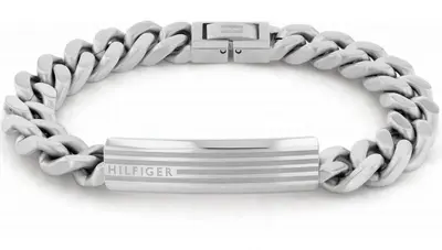 Tommy Hilfiger Elegante Bracciale Da Uomo In Acciaio 2790345