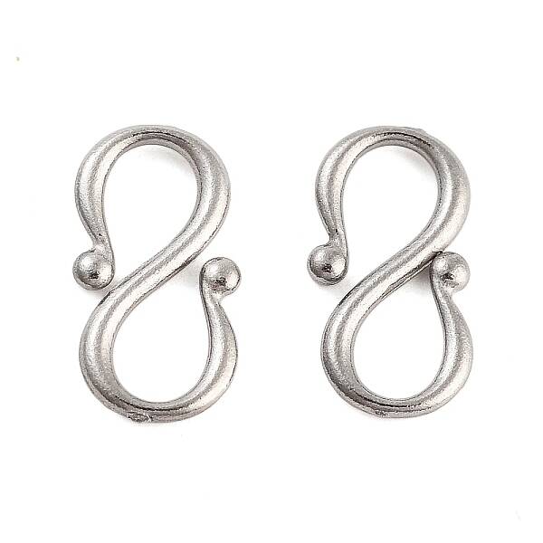 Non-Tarnish 304 Stainless Steel S-Hook Clasps