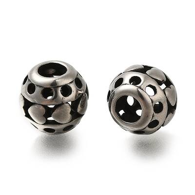 304 Stainless Steel European Beads