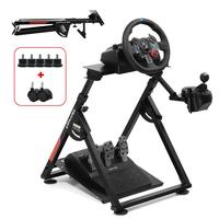 GTPLAYER Sim Racing Wheel Stand Simulator Cockpit Wheel Stand Racing Steering Shifter Mount fit for Logitech G25 G27 G29 G920...